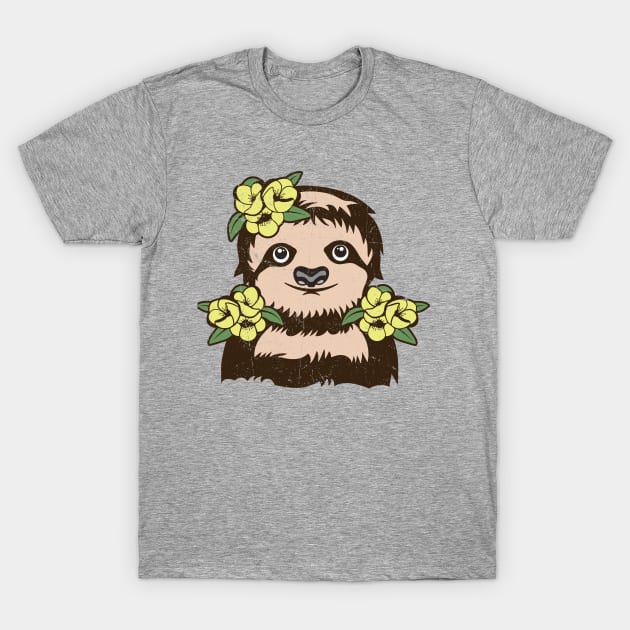 Cutie Slothy T-Shirt by Cup of Tee